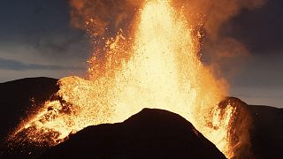 Έκρηξη στο ηφαίστειο Φάγκρανταλσφιαλ της Ισλανδίας (φωτογραφία αρχείου)