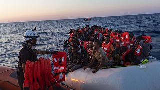 A travessia do Mediterrâneo Central é uma das rotas de migração mais mortíferas