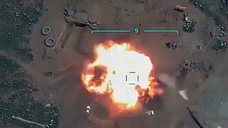 Azeri dróntámadás Hegyi-Karabahban