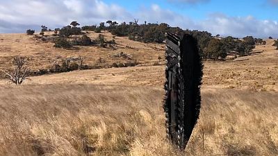 The Australian Space Agency has confirmed the 'alien obelisk' found in farmland belonged to SpaceX. The Australian Space Agency has confirmed the 'alien obelisk' found in farmland belonged to SpaceX.