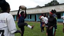 Women's rugby in Cameroon tackles prejudice