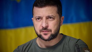 Le président ukrainien Volodymyr Zelensky a fustigé le dernier rapport d'Amnesty International.