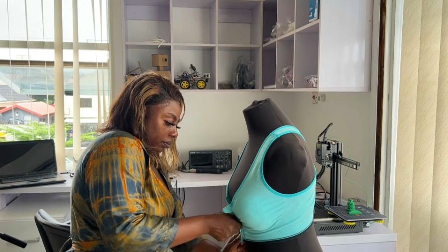 Kemisola Bolarinwa, inventor of cancer-detecting bra speaks about it