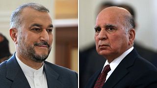 وزرای خارجه ایران و عراق