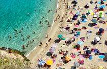 The August Ferragosto holiday in Italy is traditionally celebrated with a big lunch on the beach.