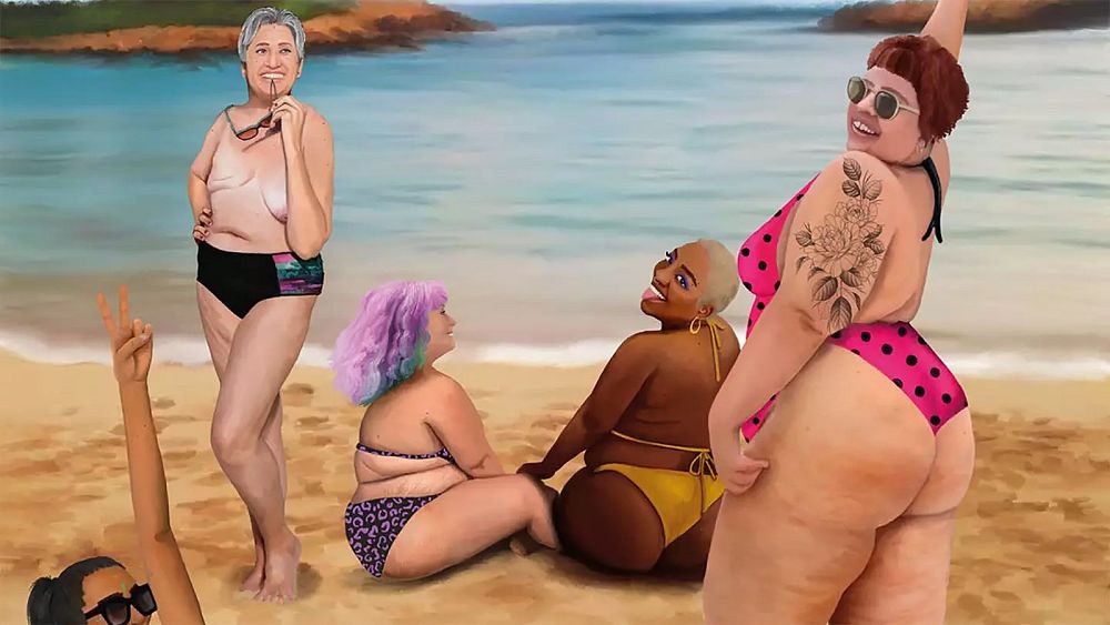 Model questions if racism is behind lack of apology over beach poster