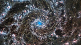 تصویر تلسکوپ جیمز وب از کهکشان فانتوم