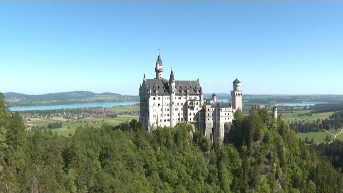 Замок Нойшванстайн (Бавария, Германия)