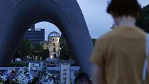 77º aniversario del bombardeo atómico de Hiroshima, el 6 de agosto de 2022