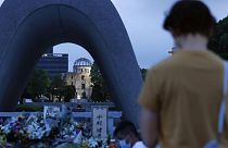 Hiroshima no Japão assinala os 77 anos do lançamento da bomba atómica