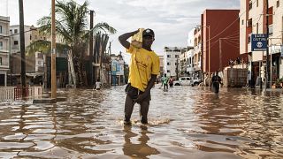 'Extreme' rain kills one and causes huge damage in Senegal's capital, Dakar 