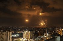 قصف صواريخ من قطاع غزة باتجاه إسرائيل