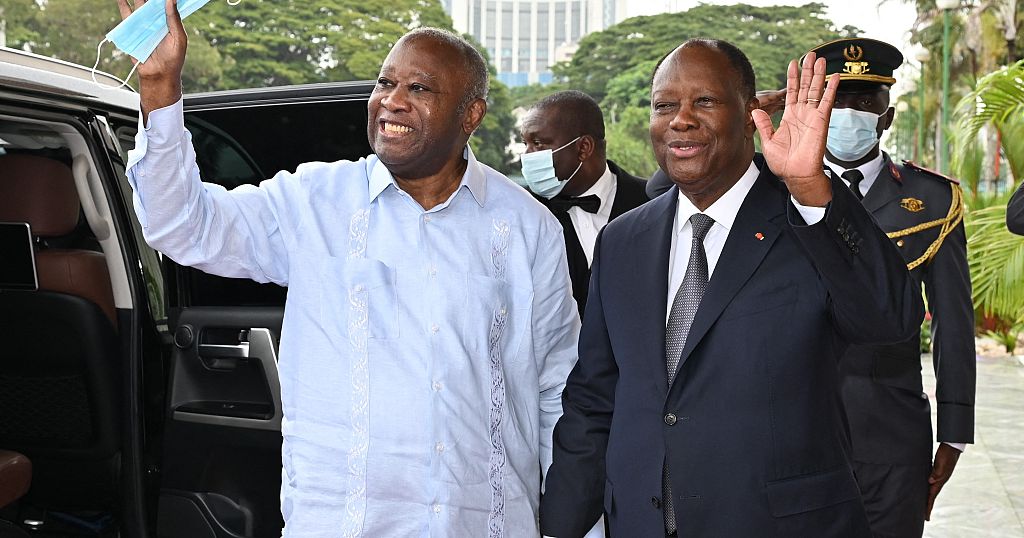 Former Ivory Coast president, Laurent Gbagbo, is pardoned by Ouattara