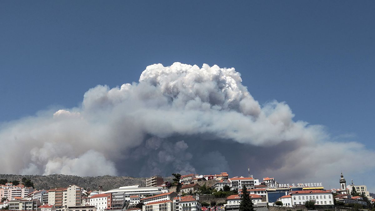 Incêndio na Covilhã preocupa autoridades portuguesas