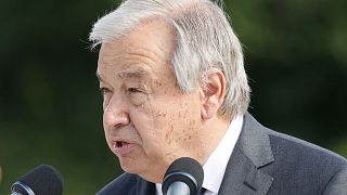 UN-Generalsekretär António Guterres: "Nach Jahrzehnten der nuklearen Abrüstung bewegt sich die Welt wieder rückwärts."