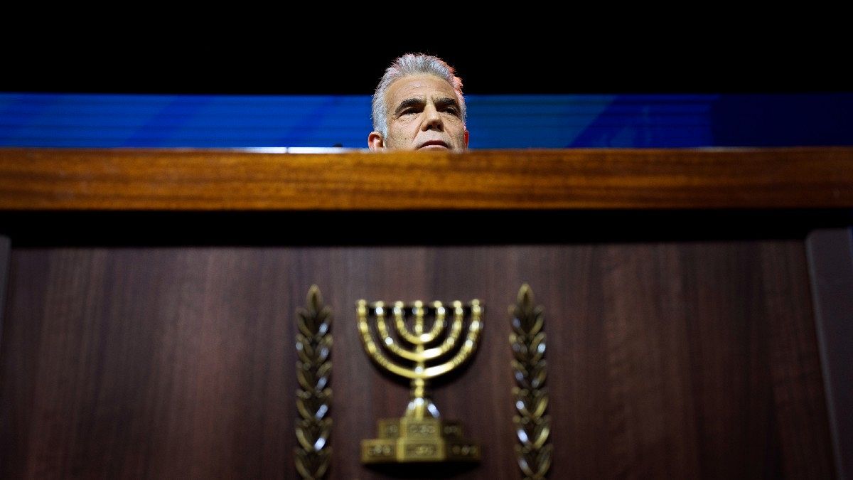 یائیر لاپید، نخست وزیر اسرائيل