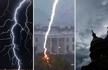 A lightning strike in Washington DC killed three people on 4 August 2022. 