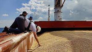 Oito navios de cereais que partem da Ucrânia