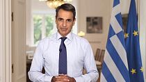 Der griechische Premier bei der Fernsehansprache zum Abhörskandal