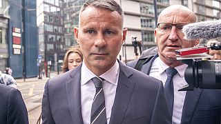 Ryan Giggs ahead of his domestic abuse trial in Manchester, 8 August 2022