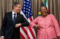 وزیر خارجه آفریقای جنوبی و ایالات متحده آمریکا