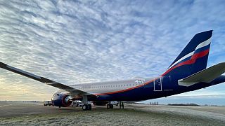 Az Aeroflot légitársaság egyik legújabb gépe, egy 2021-ben készült A320neo