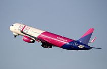 A Wizz Air gépe