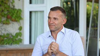 "We all have to stand together and speak loud and always be together against this aggression" says Shevchenko
