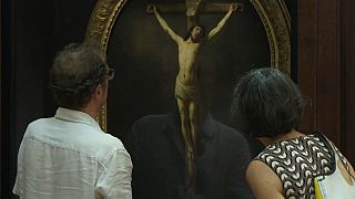 "Christus am Kreuz": Ein echter Rembrandt in einer französischen Dorfkirche