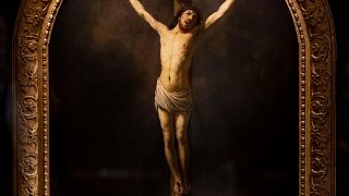Ο πίνακας του Ρέμπραντ "Χριστός στον σταυρό"