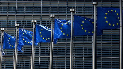 La Comisión Europea, en Bruselas, reacciona al escándalo de las escuchas a la oposición griega