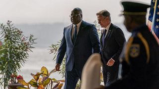 Blinken arrives in DR Congo, meets Tshisekedi
