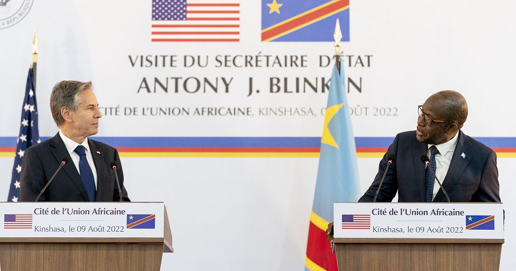 DRC: Blinken 'concerned' by reports of Rwandan support for rebels
