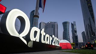 عرض العلامة التجارية لكأس العالم في الدوحة