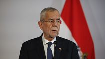 il presidente austriaco Alexander Van der Bellen