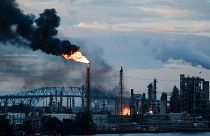 Philadelphia Energy Solutions Refining Complex, the largest oil refinery complex on the US's East Coast, shut down after a fire in 2019.