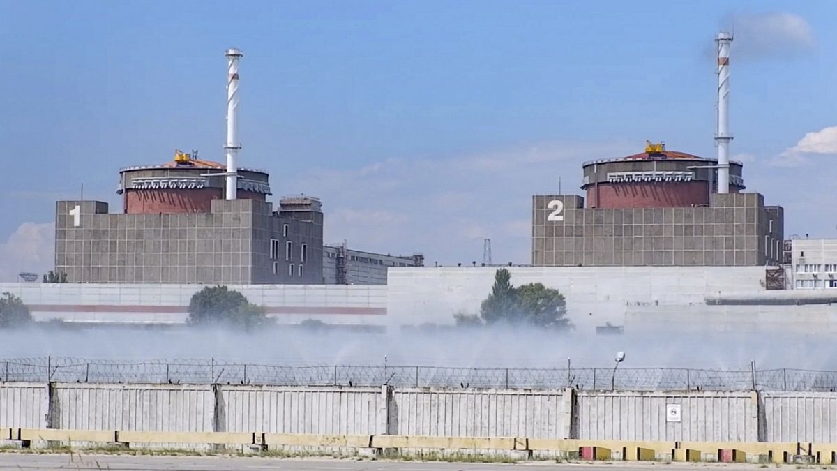 Az oroszok által megszállt zaporizzsjai atomerőmű