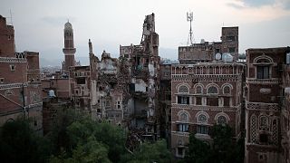 انهيار مبان أثرية في صنعاء