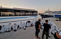 Спасенные мигранты доставлены на остров Кос