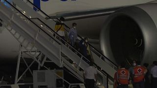 Un grupo de 294 afganos y sus familias han llegado la noche del miércoles a España en un avión fletado procedente de Pakistán.