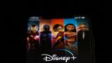 (FILES) This file illustration photo taken on May 27, 2020, shows the logo of the US video on demand application Disney+ on the screen of a phone in Paris