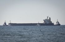 O fluxo de saída de cargas dos portos ucranianos começou a ser estabelecido a 1 de agosto