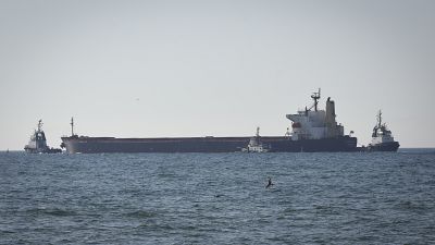 Сухогруз Ocean Lion в одесском порту, 9 августа 2022 г.