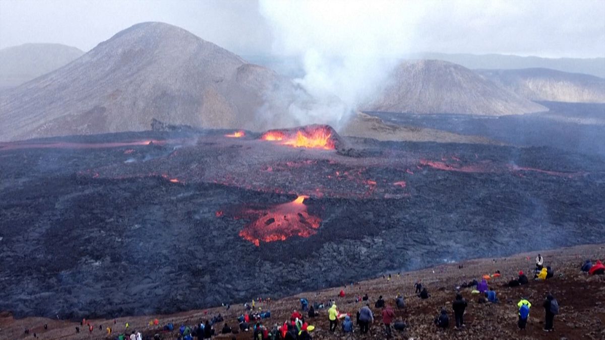 Ausbruch des Fagradalsfjall auf Island