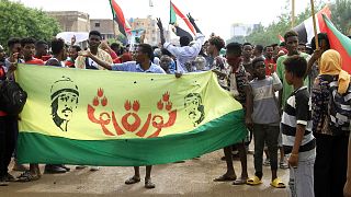 Sudanese demonstrators demand an end to military rule