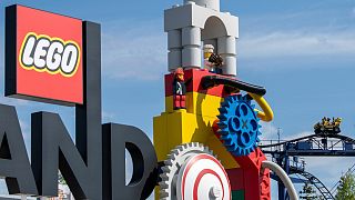 El parque de Legoland en Gunzburgo, Alemania