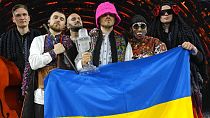 Eurovision 2022 winners Ukraine's Kalush Orchestra