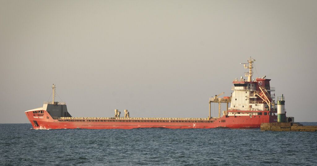 Grain ship to dock in Ukraine, leave for Africa
