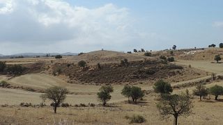 Βόρεια όψη πριν από την ανασκαφή του 2022 | Τύμβος Λαόνας, Παλαίπαφος, Κύπρος