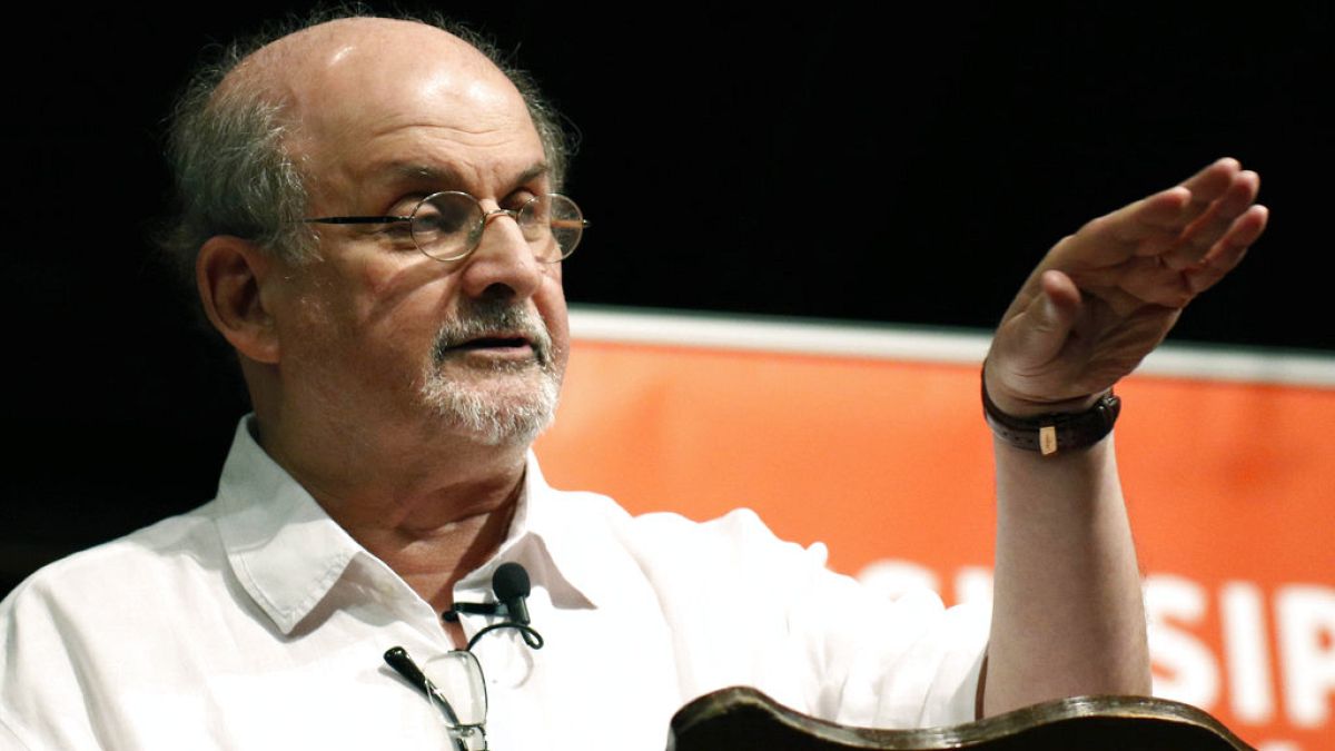 Archives : l'écrivain britannique Salman Rushdie - 18/08/2018